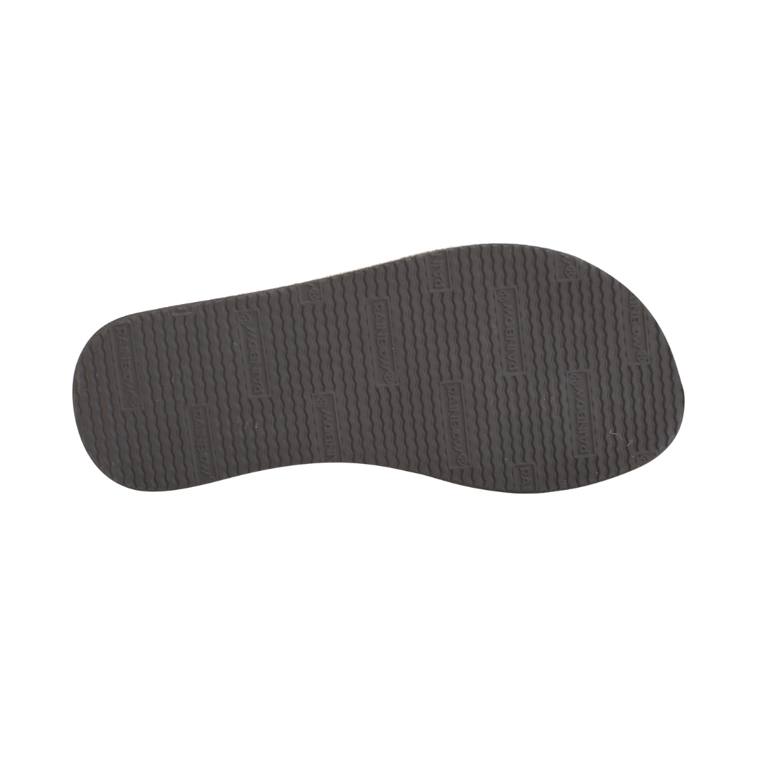 RAINBOW 101LTSFBK/SRBRY BRAIDY PREMIER YTH'S (Medium) Sierra Brown Leather Narrow Strap Sandals