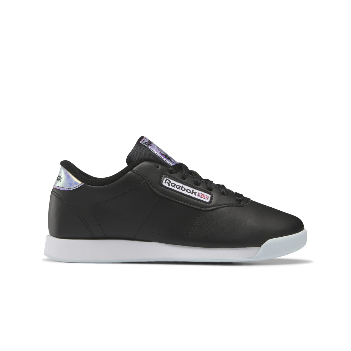 REEBOK HP9022 PRINCESS WMN'S (Medium) Black/White/Blue Synthetic Lifestyle  Shoes