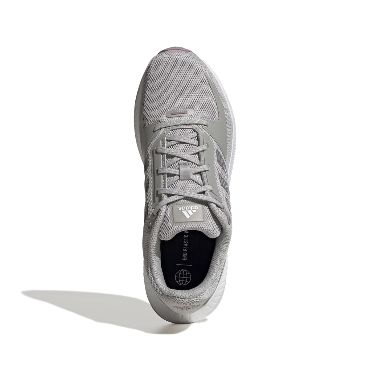 ADIDAS GV9570 RUNFALCON 2.0 WMN'S (Medium) Gray/Gray/Metallic Mesh Running Shoes