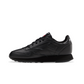 REEBOK 100010470 (GZ6094) CL LTHR JR'S (Medium) Black/Black Leather Lifestyle Shoes