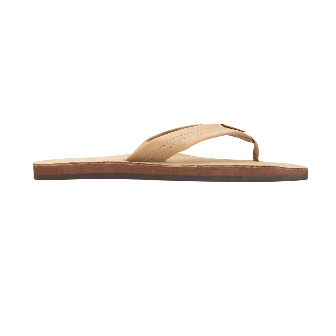 RAINBOW 301ALTS0W/SRBR SINGLE LAYER PREMIER WMN'S (Medium) Sierra Brown Leather Strap Sandals