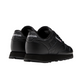 REEBOK 100010470 (GZ6094) CL LTHR JR'S (Medium) Black/Black Leather Lifestyle Shoes