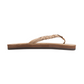 RAINBOW 101LTSFBK/SRBRY BRAIDY PREMIER YTH'S (Medium) Sierra Brown Leather Narrow Strap Sandals