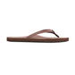 RAINBOW 301AHTSNW/BRN0 SINGLE LAYER HEMP WMN'S (Medium) Brown Leather Strap Sandals