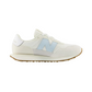 NEW BALANCE GS237WF-W 237 JR'S (Wide) Blue/White Suede & Mesh Lifestyle Shoes