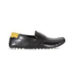 LACOSTE 7-45CMA0032454 CONCOURS 123 MN'S (Medium) Black/Off White Leather Lifestyle Loafers