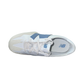 NEW BALANCE GS327SW-W 237 JR'S (Wide) White/Blue Laguna Synthetic Lifestyle Shoes