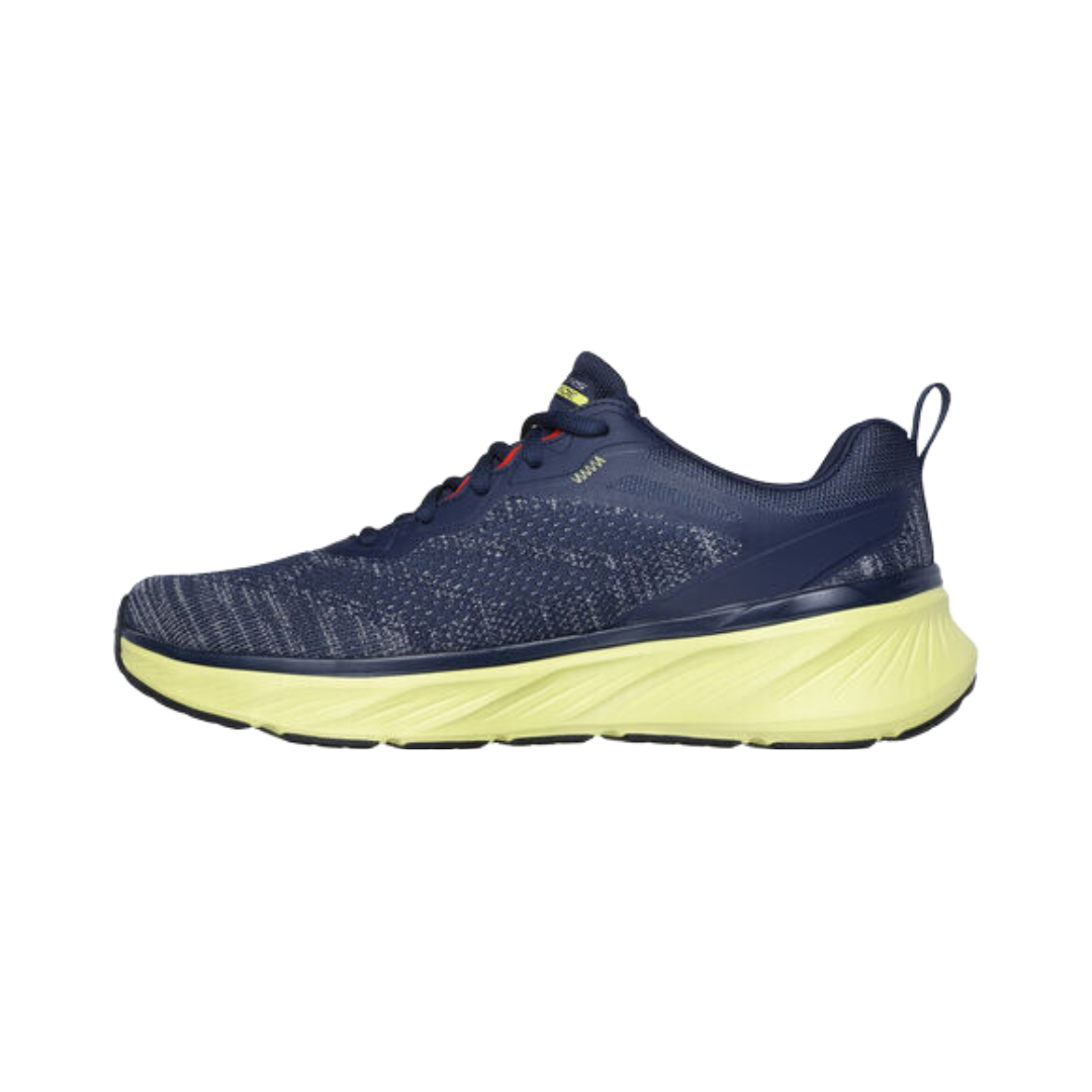 SKECHERS 232837/NVLM EDGERIDE ENZOH MN'S (Medium) Navy/Lime Knitted Walking Shoes