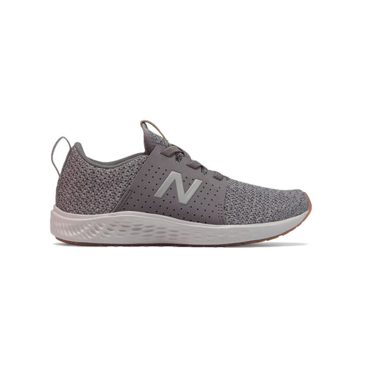 NEW BALANCE YPSPTLG JR'S (Medium) Grey Fabric/Synthetic Running Shoes