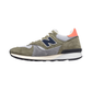 NEW BALANCE U475BA U475 MN'S (Medium) Dark Olive/Raincloud/Drift Red Suede & Mesh Lifestyle Shoes