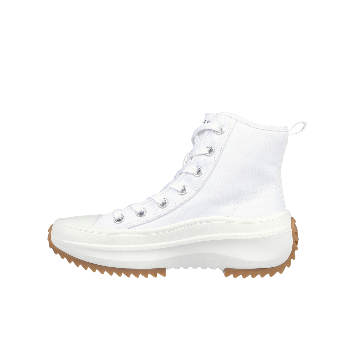 Skechers white top canvas shoes