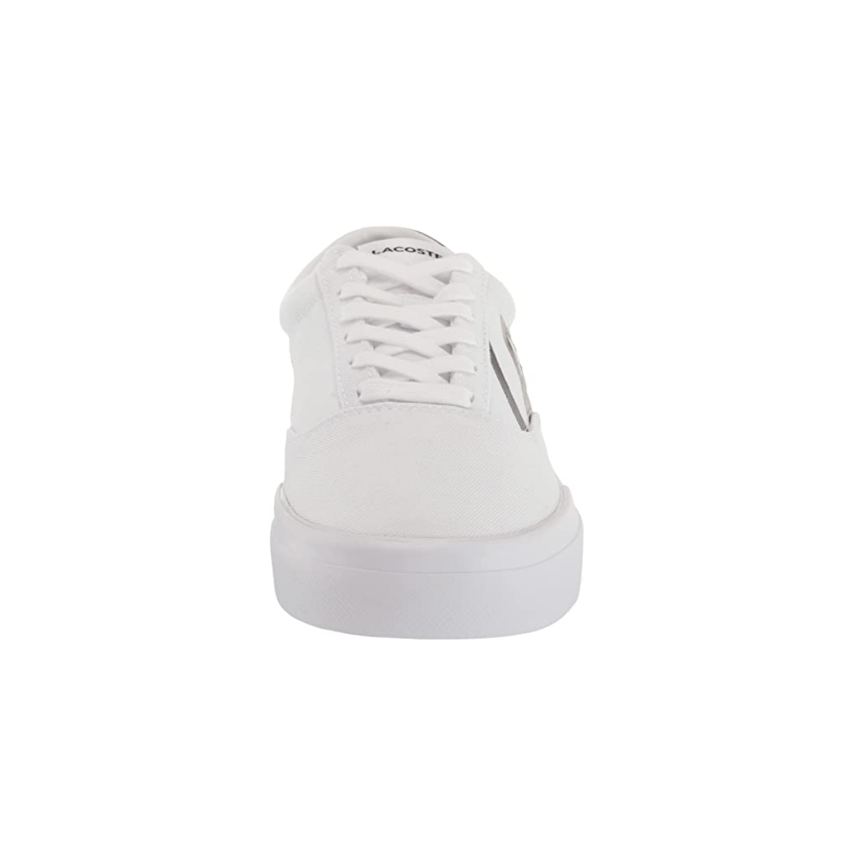 LACOSTE 7-43CMA0051147 JUMP SERVE LACE MN'S (Medium) White/Black Canvas Lifestyle Shoes