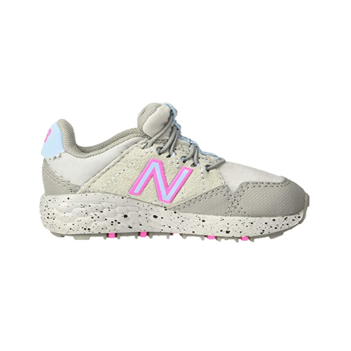 NEW BALANCE IDCRGLS INF'S (Medium) Rain Cloud/Summer Sky/Light Peony Synthetic Running Shoes