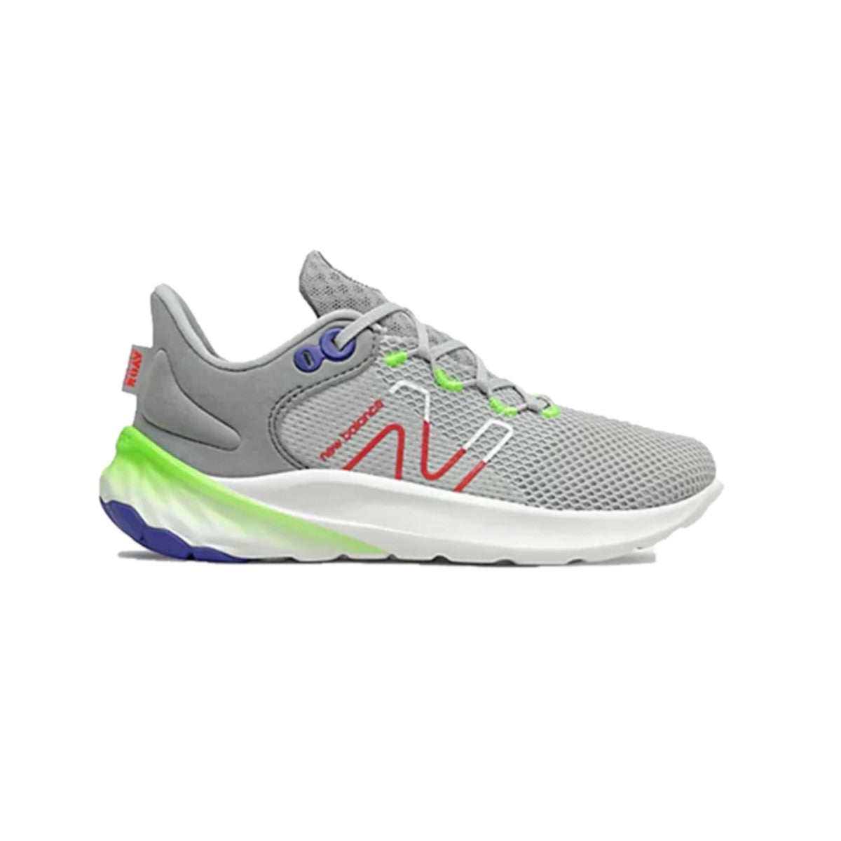 NEW BALANCE PEROVSH2 Fresh Foam Roav YTH'S (Wide) Light Aluminum Mesh Running Shoes