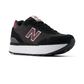 NEW BALANCE WL515HSB 515H WMN'S (Medium) Black/Burgundy Suede & Mesh Lifestyle Shoes