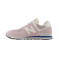 NEW BALANCE GC574VPK-W 574 V1 JR'S (Wide) Twilight Haze/Sea Stone Leather & Mesh Lifestyle Shoes