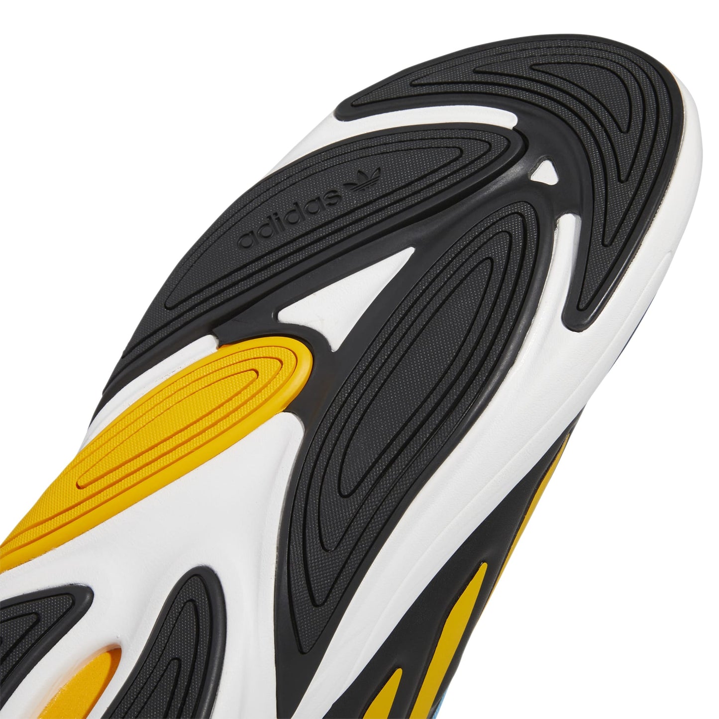ADIDAS FZ5881 OZELIA MN'S (Medium) Black/Gold/Blue Synthetic Running Shoes