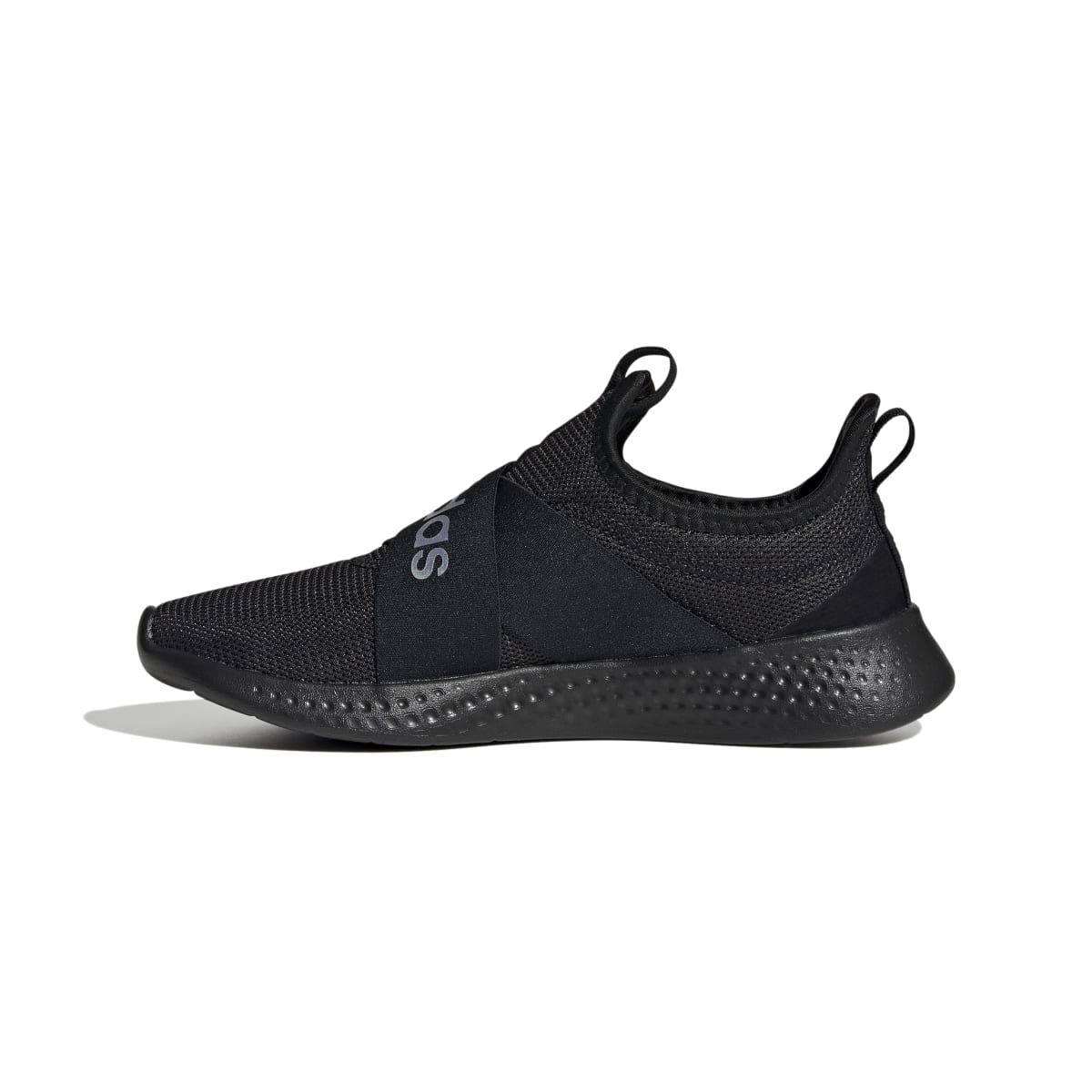 ADIDAS H02006 PUREMOTION ADAPT WMN'S (Medium) Black/Black/Iridescent Textile Running Shoes