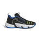 ADIDAS IE0078 TRAE UNLIMITED MN'S (Medium) Black/Lemon/Blue Textile Basketball Shoes