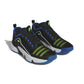 ADIDAS IE0078 TRAE UNLIMITED MN'S (Medium) Black/Lemon/Blue Textile Basketball Shoes