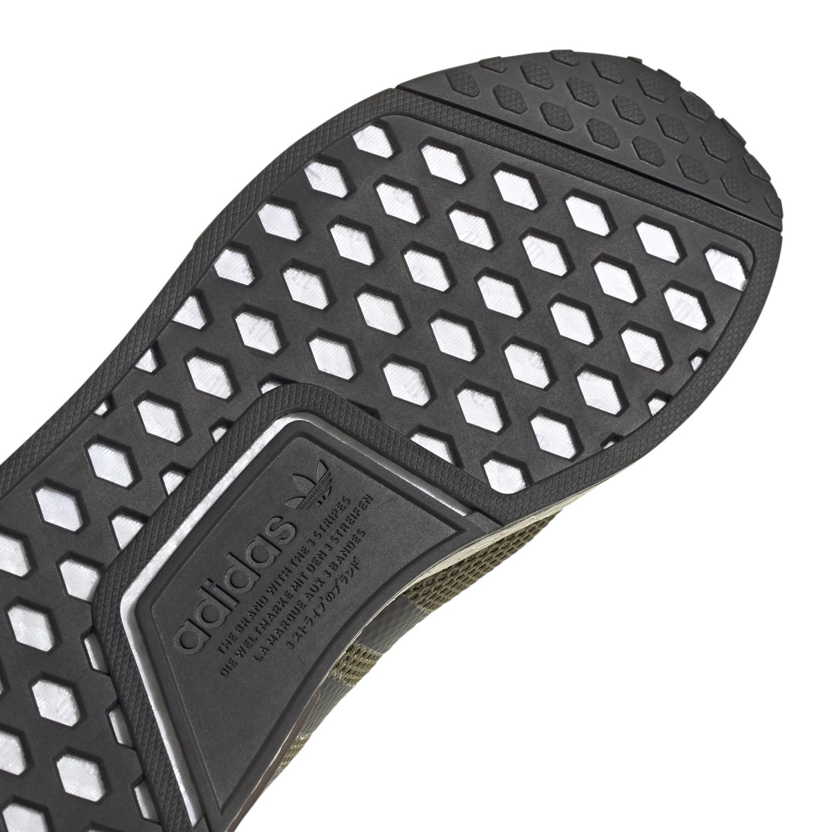 ADIDAS IG5534 NMD_R1 MN'S (Medium) Olive/Black/Olive Mesh Running Shoes