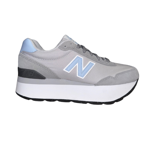 NEW BALANCE WL515HSG 515H WMN'S (Medium) Slate Grey/Light Blue Suede & Mesh Lifestyle Shoes