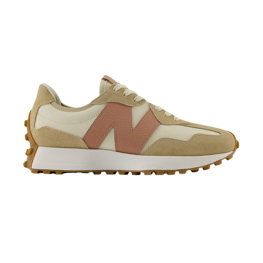 NEW BALANCE WS327NKA 327 V1 WMN'S (Medium) Incense/Bone/Landslide Suede & Mesh Lifestyle Shoes