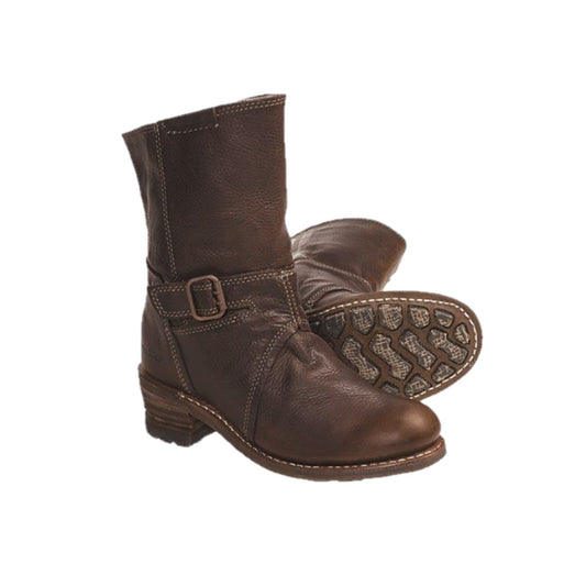 CATERPILLAR P304160 CASSIDY WMN'S (Medium) Peanut Leather/Suede Casual Boots