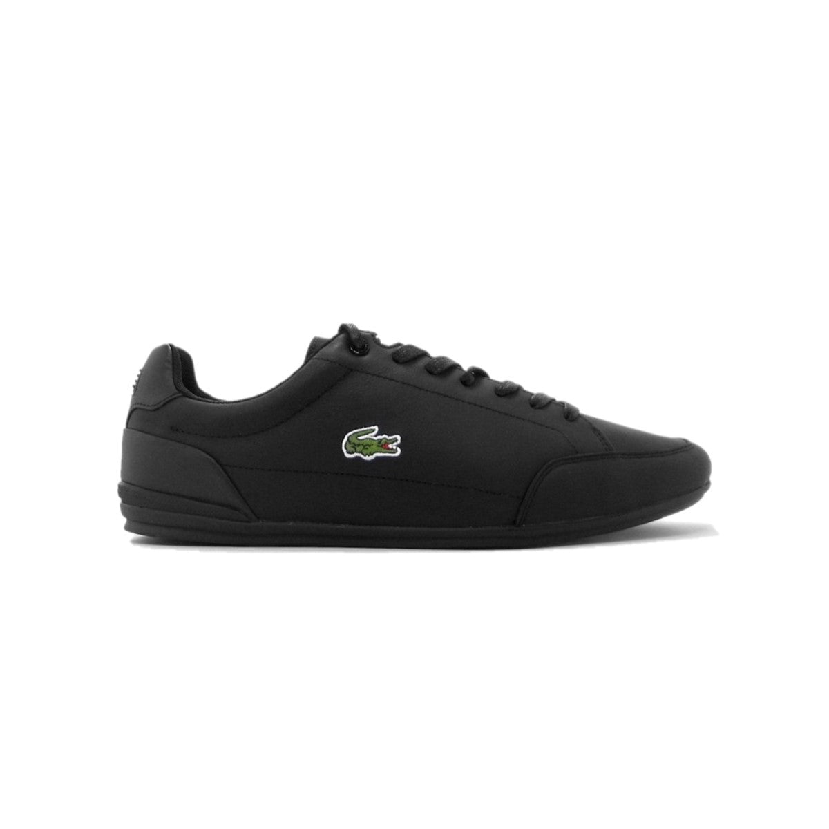 LACOSTE 7-43CMA004302H CHAYMON CRAFTED MN'S (Medium) Black Leather & Synthetic Lifestyle Shoes