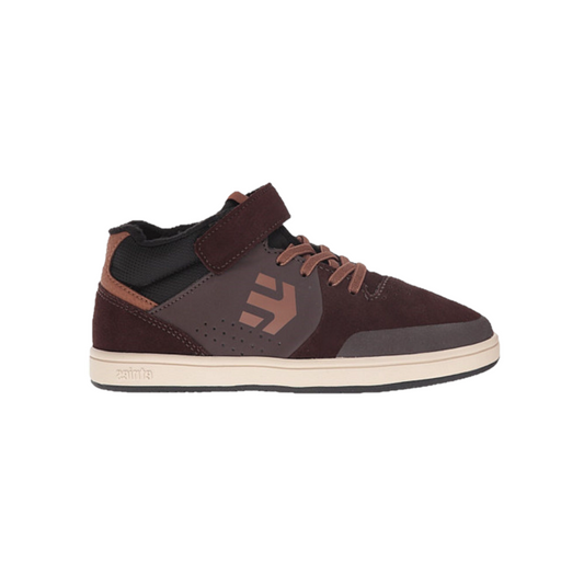 ETNIES 4301000133 201 MARANA MT KID'S (Medium) Brown/Black Mesh/Suede Skate Shoes