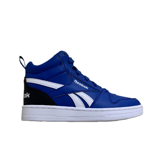 REEBOK GX3876 ROYAL PRIME KID'S (Medium) Blue/Black/White Synthetic Basketball Shoes