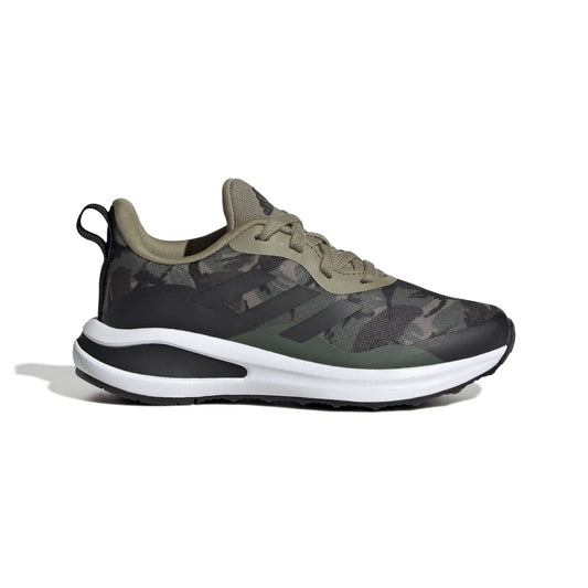 ADIDAS GY0830 FortaRun K JR'S (Medium) Black/Black/Carbon Textile Running Shoes