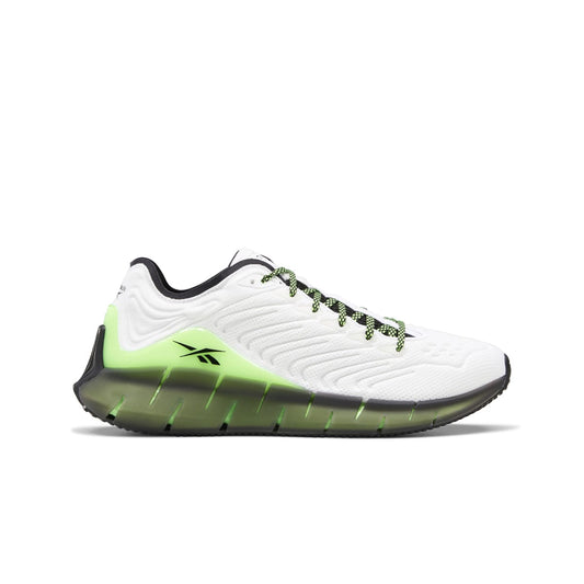 REEBOK FZ3101 ZIG KINETICA MN'S (Medium) White/Green/Black Mesh Running Shoes