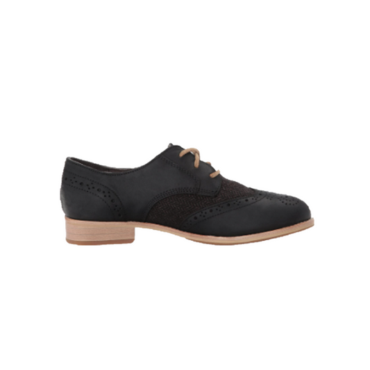 CATERPILLAR P309701 REEGAN II WMN'S (Medium) Black Leather Casual Shoes