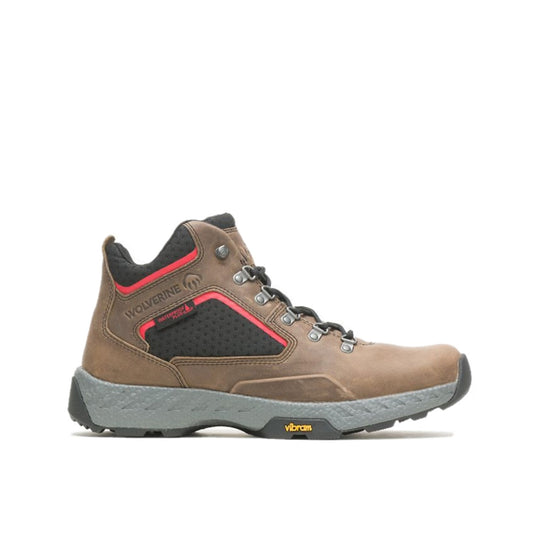 WOLVERINE W880280-EW GUIDE ULTRASPRING™ WP MN'S (Extra Wide) Gravel Leather Work Boots