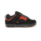 DVS F0000329003 GAMBOL MN'S (Medium) Black/Red/Gum Leather & Nubuck Skate Shoes