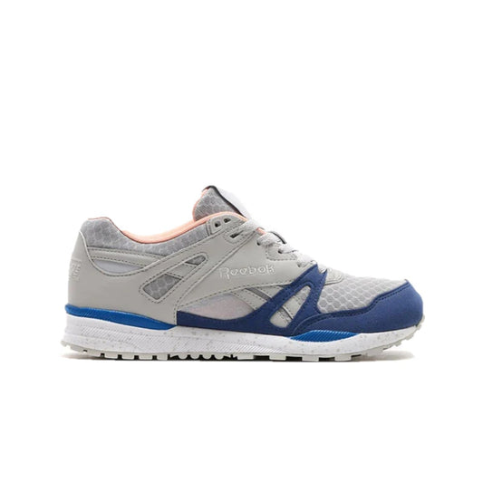 REEBOK V72644 VENTILATOR CLSHX JR'S (Medium) Steel/Blue Leather/Mesh Running Shoes