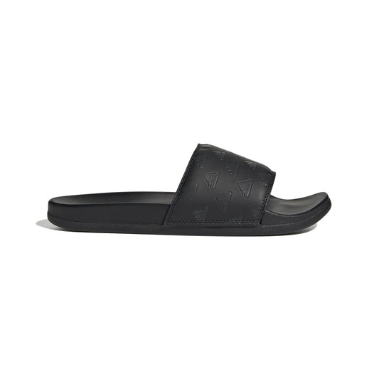 ADIDAS GV9736 ADILETTE COMFORT MN'S (Medium) Black/Carbon/Black Synthetic Sandals