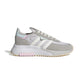 ADIDAS GW9405 RETROPY F2 WMN'S (Medium) Grey/White/Grey Textile, Suede & Mesh Running Shoes