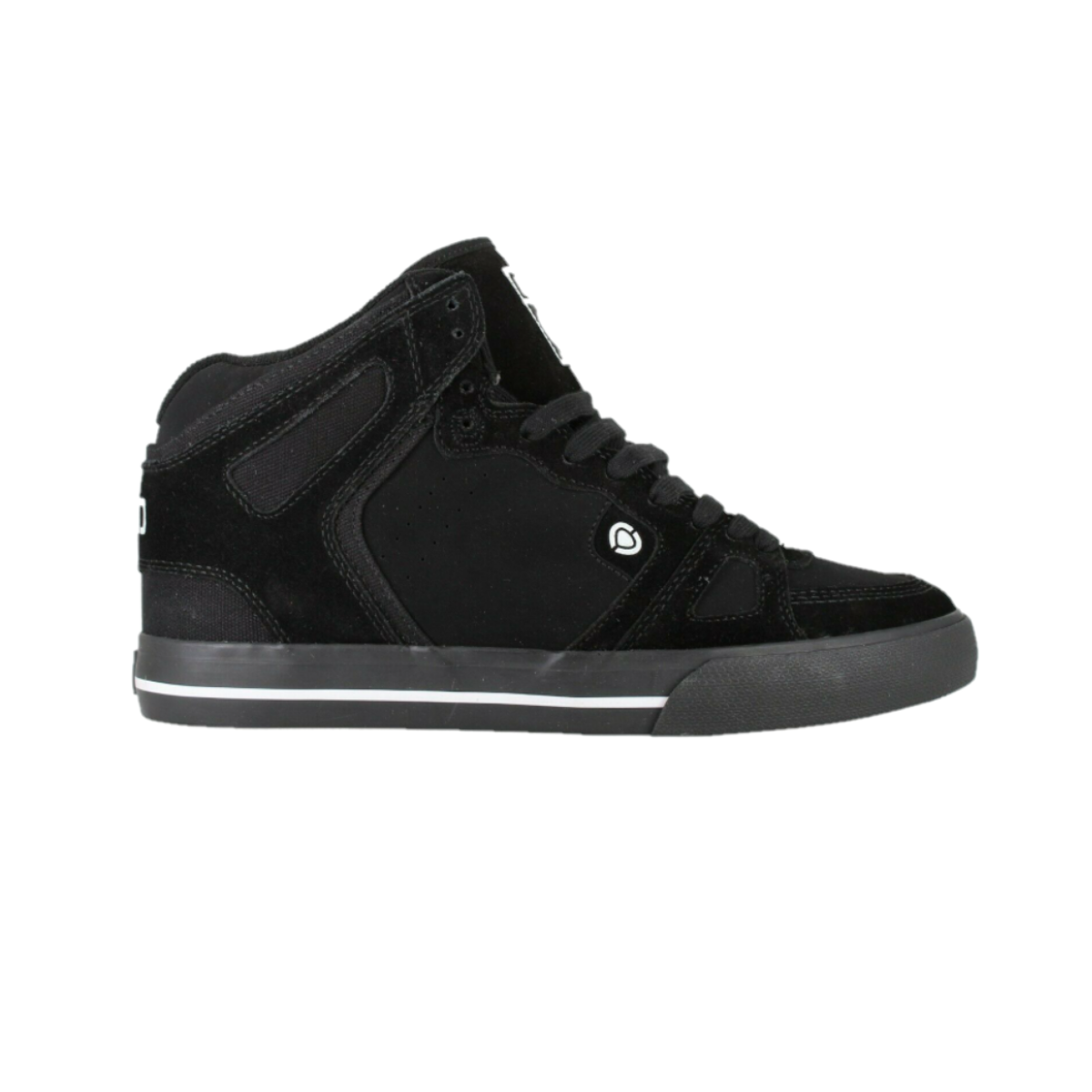 CIRCA 8113-480 99 VULC MN'S (Medium) Black/Black Suede Skate Shoes