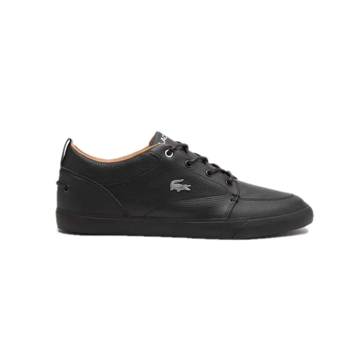 LACOSTE 7-37CMA007302H BAYLISS 119 1 MN'S (Medium) Black/Black Leather & Synthetic Lifestyle Shoes
