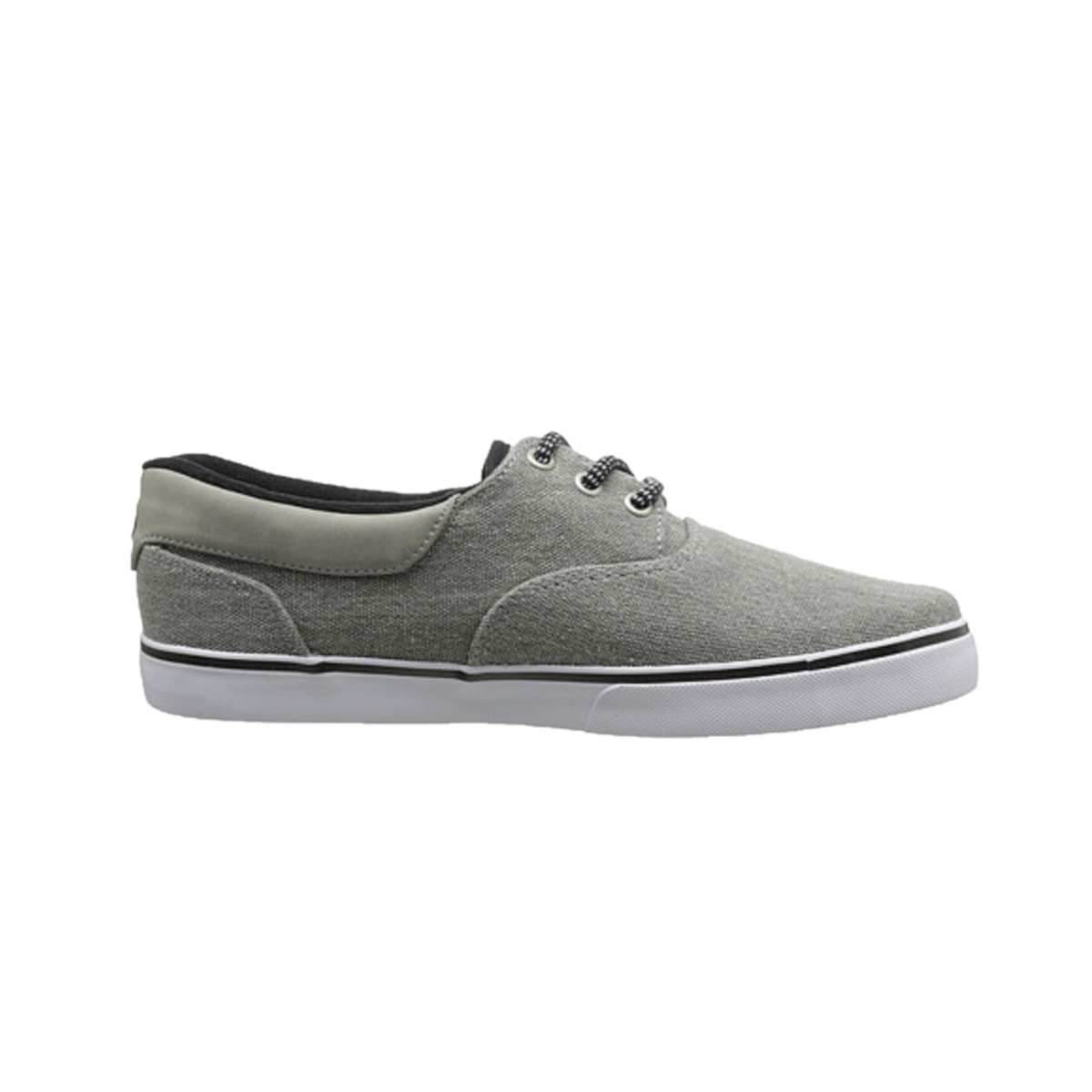CIRCA VALEOSE-GRB VALEO SE MN'S (Medium) Gray/Black Canvas Skate Shoes