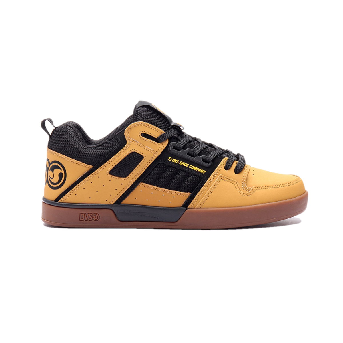 DVS F0000323260 COMANCHE 2.0+ MN'S (Medium) Chamois/Black/Gum Leather Skate Shoes