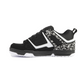 DVS F0000329002 GAMBOL MN'S (Medium) Black/White Leather & Nubuck Skate Shoes