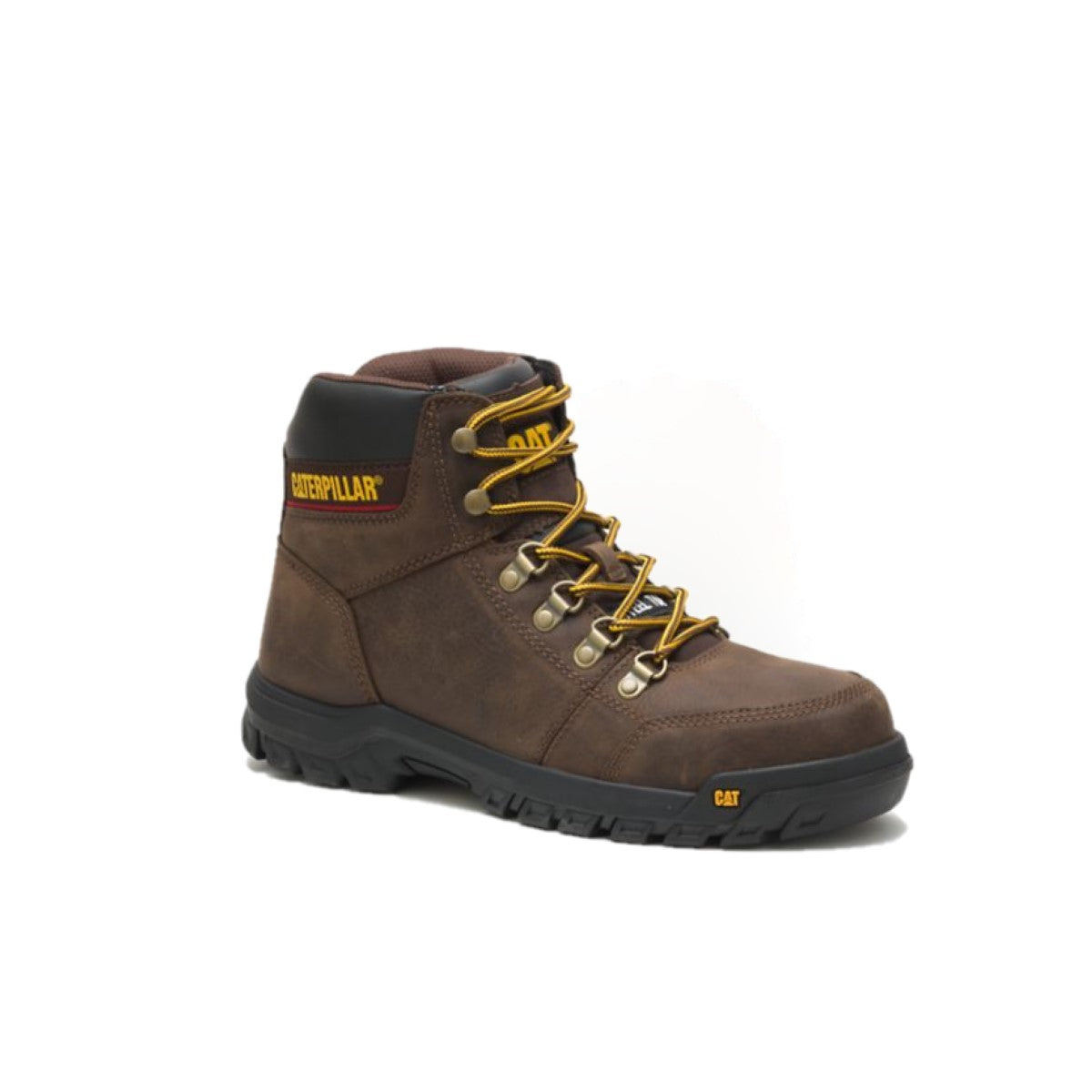 CATERPILLAR P90803-W OUTLINE ST MN'S (Wide) Seal Brown Leather Work Boots