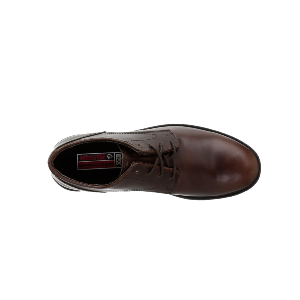 WOLVERINE W10816-EW BEDFORD OXFORD ST MN'S (Extra Wide) Brown Leather Work Shoes