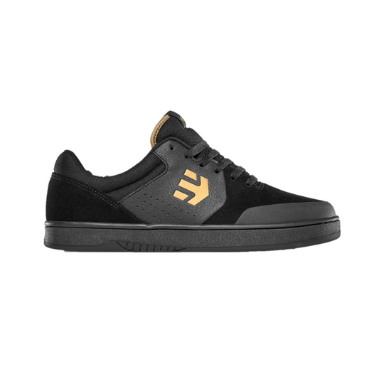 ETNIES 4101000403 970 MARANA MICHELIN X AURELIEN GIRAUD MN'S (Medium) Black/Gold Suede, Synthetic & Textile Skate Shoes