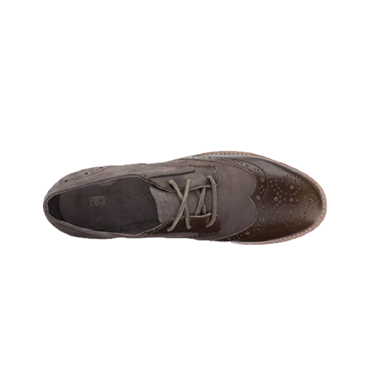 CATERPILLAR P309698 REEGAN II WMN'S (Medium) Olive Leather Casual Shoes