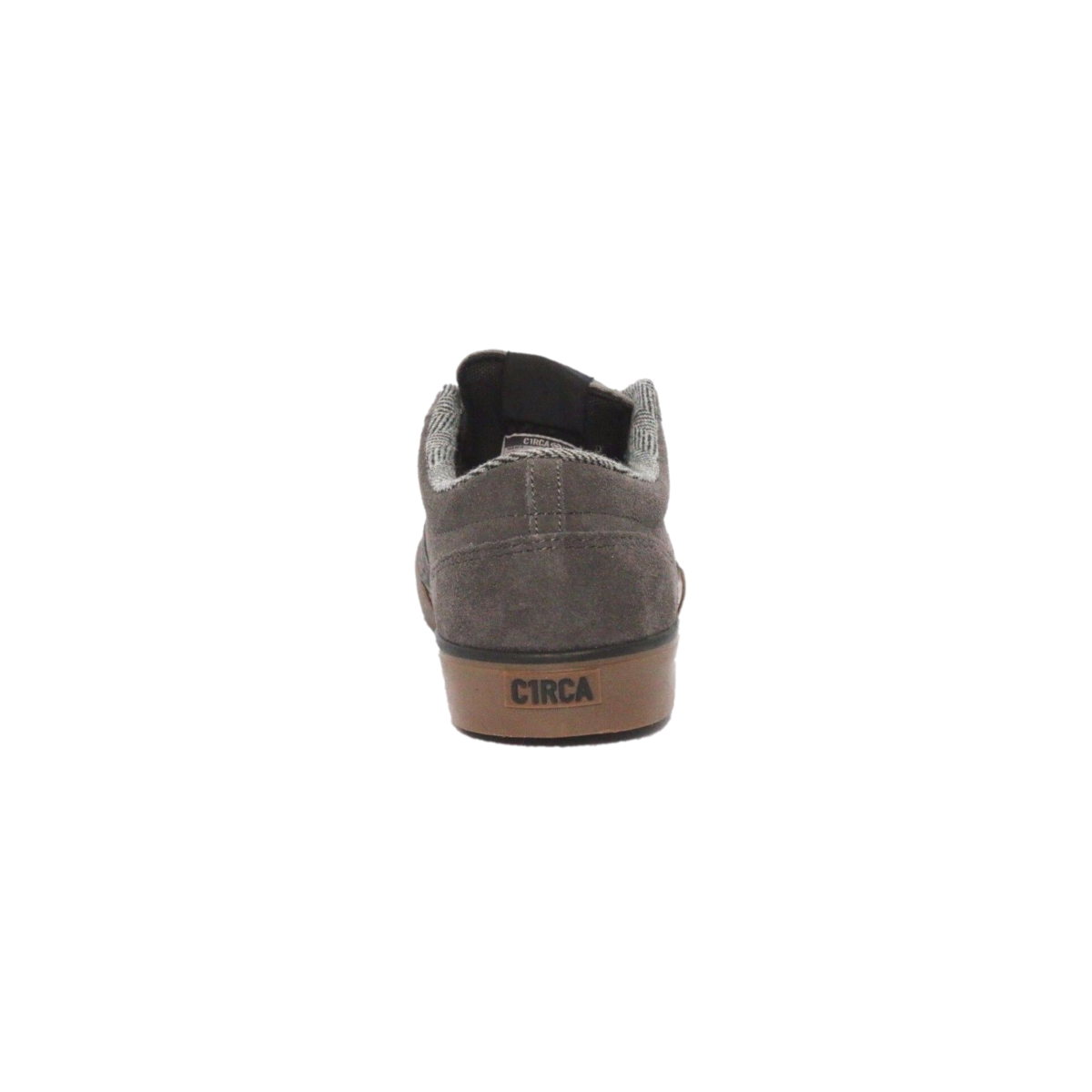 CIRCA 100130-GMG HESH 2.0 MN'S (Medium) Gunmetal/Gum Suede & Canvas Skate Shoes