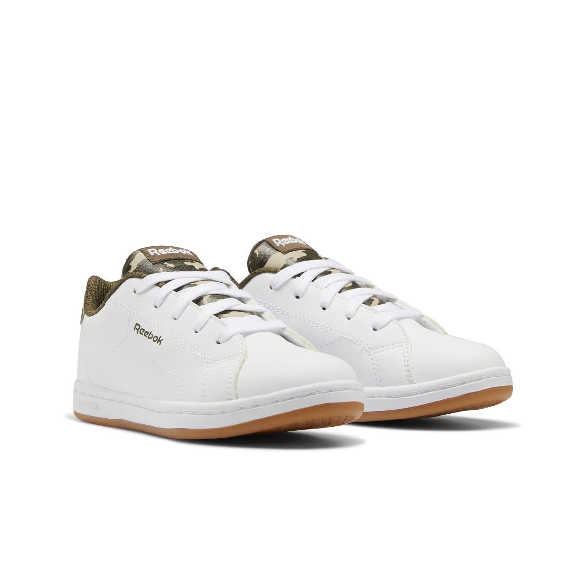 Reebok GY8489 Royal Complete CLN 2.0 Jr's (Medium) White/White/Green Synthetic Lifestyle Shoes 5/US; 36.5/EU; 4.5/UK; 23.5/CM